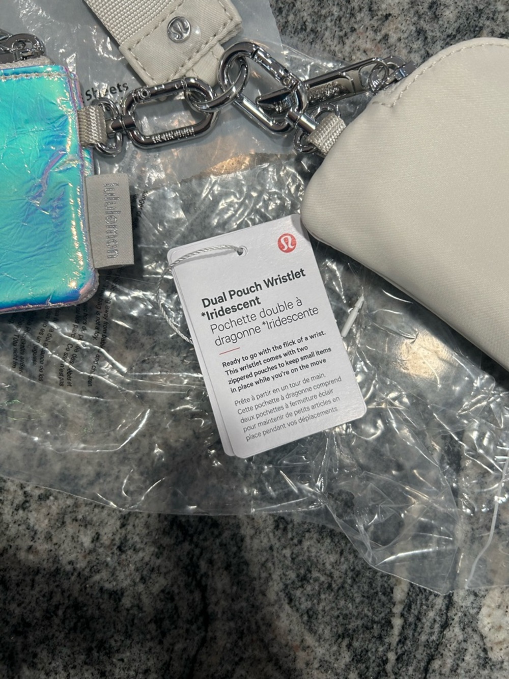Lululemon dual pouch wristlet - Picture 3 of 3
